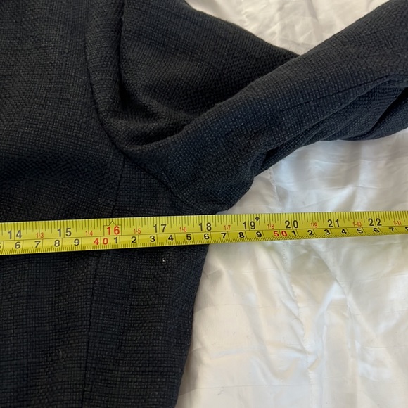 Women’s Banana Republic Navy Button Jacket Coat Medium - Picture 6 of 9